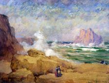 On the Coast of California, n.d. Creator: William Henry Holmes