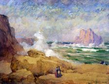 On the Coast of California, n.d. Creator: William Henry Holmes