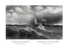 On the coasts of the Baltic, 19th century. Artist: Alex Will