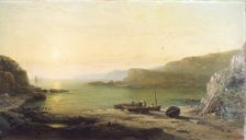 On the Cove Shore, 1867. Creator: James Cassie