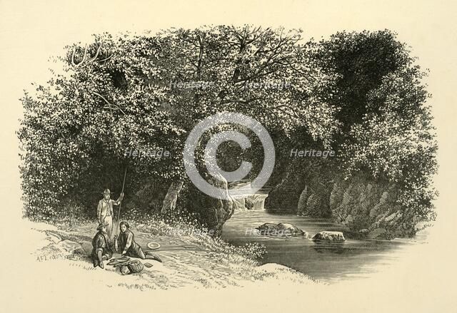 'On the Dargle', c1890.  Creator: Unknown.