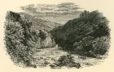 On the Dart, Lover's Leap c1890. Creator: Unknown