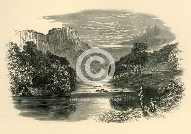 'On the Derwent', c1890.  Creator: Unknown.