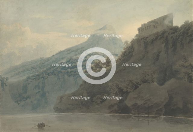 On the Gulf of Salerno near Vietri, September 1782 or later. Creator: John Robert Cozens.