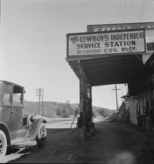 On the highway, Riverside County, California, 1937. Creator: Dorothea Lange