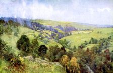 On the Hills near Harrogate, Yorkshire 1924-1926.Artist: George F Nicholls
