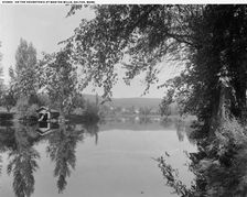 On the Housatonic at Weston Mills, Dalton, Mass., between 1900 and 1920. Creator: Unknown