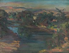 On the Ipel c1935. Creator: Ludovít Cech