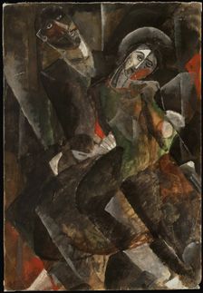 On the knees, 1920s. Creator: Galperin, Lev Solomonovich (1886-1938)