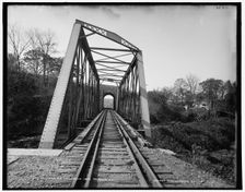 On the Lackawanna near Far Hills, N.J., between 1890 and 1901. Creator: Unknown