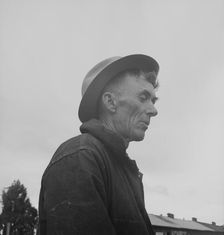 On the land since the cattle days of Miller and Lux, Buttonwillow, Kern County, California , 1939. Creator: Dorothea Lange