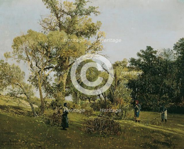 On the Ligethi Puszta, 1884. Creator: Theodor von Hormann.