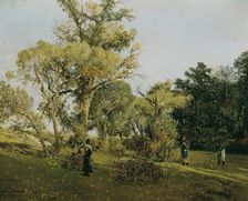 On the Ligethi Puszta, 1884. Creator: Theodor von Hormann