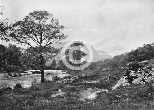 'On the Lledr, North Wales', c1896. Artist: Green Brothers.