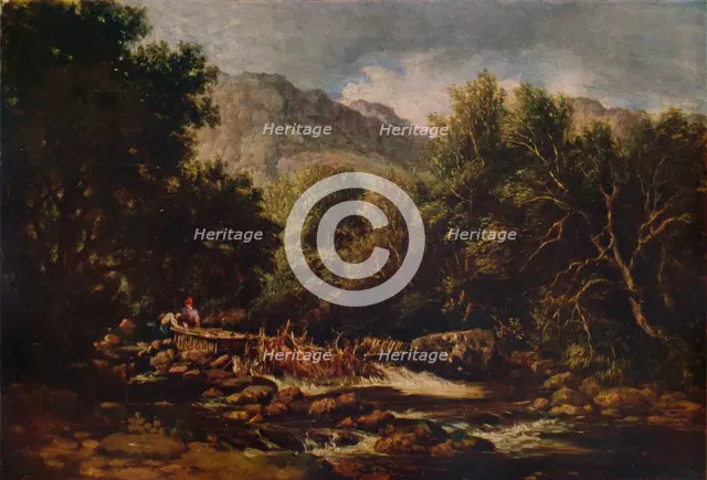 'On the Lledr', c1844. Artist: David Cox the elder.