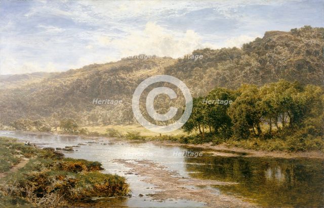 'On the Llugwy below Capel Curig', 1903. Creator: Benjamin Williams Leader.