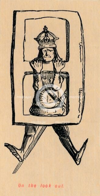 'On the look out', . Artist: John Leech.