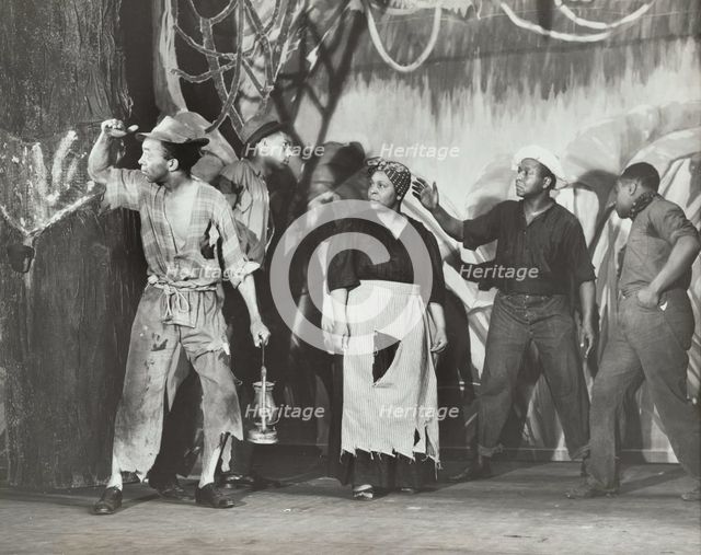 On the lookout for the sheriff, 1936. Creator: Unknown.