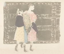 On the "Pont de l'Europe", 1897/1898 (published 1899). Creator: Edouard Vuillard