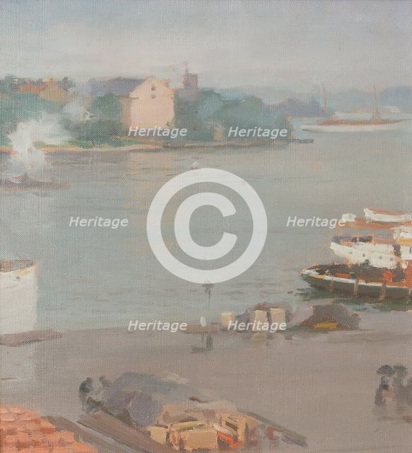 On the Quay. Creator: William Blair Bruce.