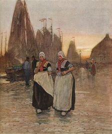 On the Quay c1902. Artist: Hendrick Cassiers