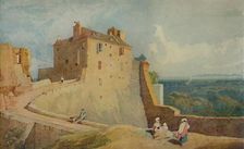 On the Rampart, Domfont, France 1923. Artist: John Sell Cotman