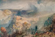 On The Rhine 1852. Artist: James Baker Pyne