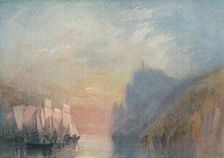 On the Rhine c1825 (1904). Artist: JMW Turner