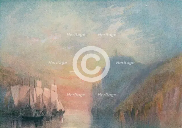 'On the Rhine', c1825 (1904). Artist: JMW Turner.