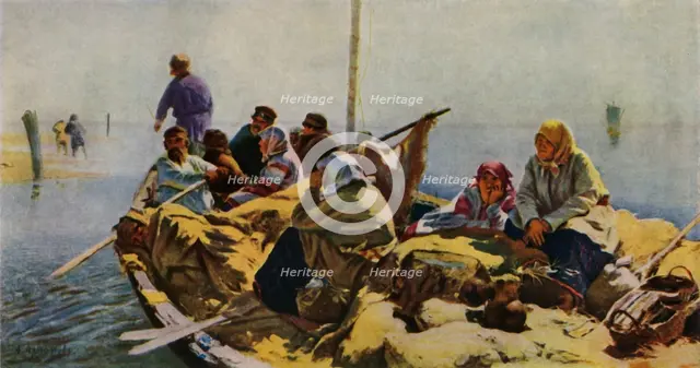 'On the River Oka', 1890, (1965). Creator: Abram Arkhipov.