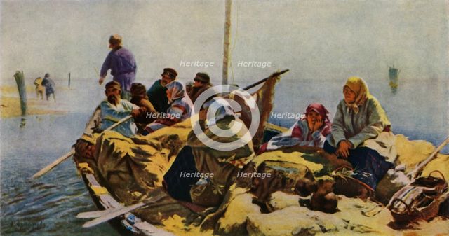 'On the River Oka', 1890, (1965). Creator: Abram Arkhipov.