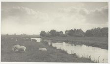 On the River Bure, 1886. Creator: Peter Henry Emerson