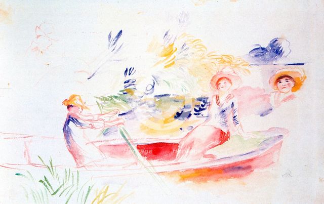 'On the Riverbank', 20th Century. Artist: Pierre-Auguste Renoir