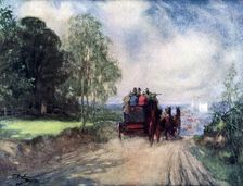 On the Rochester Coach c1920. Artist: Frank Reynolds