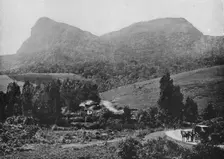 On the Road to Hakgalla. Hakgalla Rock in the Distance c1890, (1910). Artist: Alfred William Amandus Plate