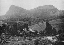 On the Road to Hakgalla. Hakgalla Rock in the Distance c1890, (1910). Artist: Alfred William Amandus Plate