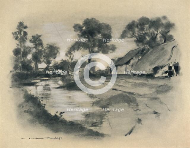 'On the Road to Mandalay', 1903. Artist: Mortimer L Menpes.