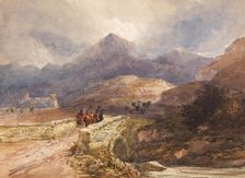 On the Road to Snowdon, 1832-38. Creator: David Cox the Elder