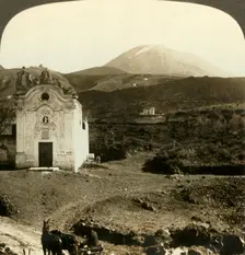 On the Road to Vesuvius (east), Italy c1909. Creator: Unknown