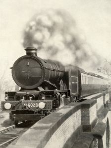 On the route of the "Cornish Rivera, Limited." An express on the Great Western line 1935-36 Creator: Unknown