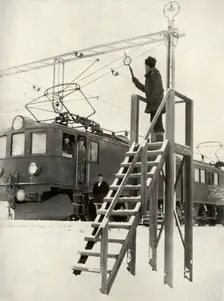 On the Route of the Lapland Express 1935-36. Creator: Unknown