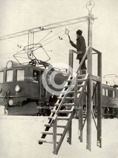 'On the Route of the Lapland Express', 1935-36. Creator: Unknown.