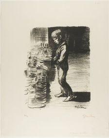 On the Subject of Boots, December 1897. Creator: Theophile Alexandre Steinlen