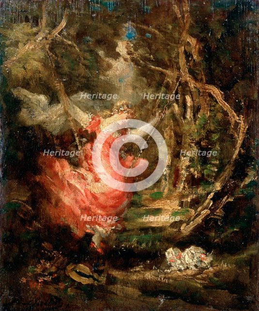 On the Swing', 19th century.