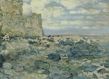 On the sea beach, (1902?). Creator: Wenzel Radimsky