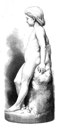 "On The Sea Shore," by J. D. Crittenden, 1870. Creator: Unknown