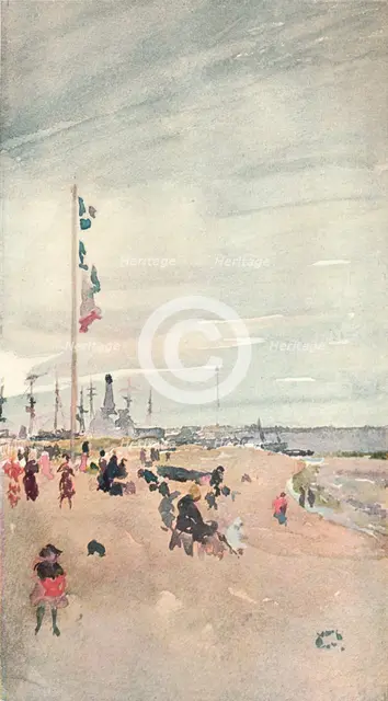 'On the Sea-Shore', c1883 (1903-1904). Artist: James Abbott McNeill Whistler.