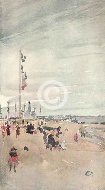 'On the Sea-Shore', c1883 (1903-1904). Artist: James Abbott McNeill Whistler.