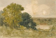 On the Seekonk, 1892. Creator: Edward Mitchell Bannister