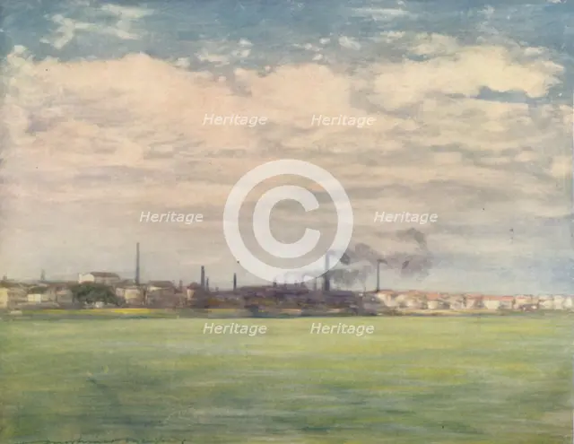 'On The Seine', 1903. Artist: Mortimer L Menpes.